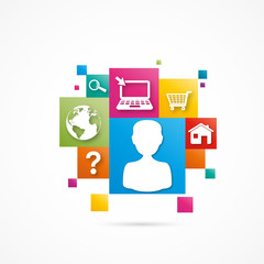 application/icône internet