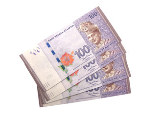 Obraz premium malaysian ringgit RM100