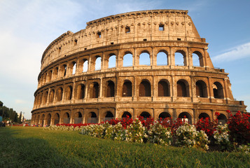 Panele Szklane Podświetlane  Koloseum w Rzymie, Włochy