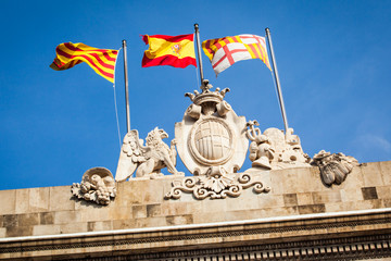 Sant Jaume square - Barcelona