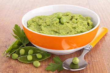 pea puree