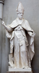 Obraz premium Vienna - Statue of st. Augustine