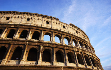 Fototapeta na wymiar Colosseum, Section 01, Rzym, Włochy