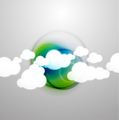 Vector clouds technology design