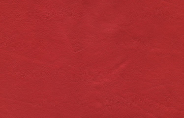 Red leather