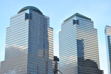 Obraz premium Three World Financial Center