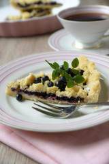 Blaubeerstreuselkuchen