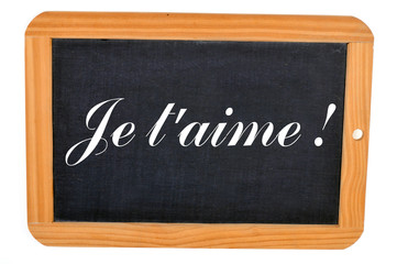 Fototapeta premium Je t'aime
