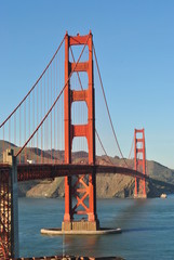 Naklejka premium Golden gate