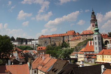 Czech Krumlov in the Czech Republic