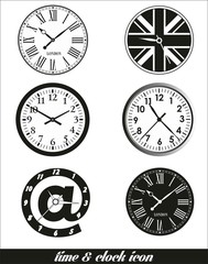 Time and clock set.