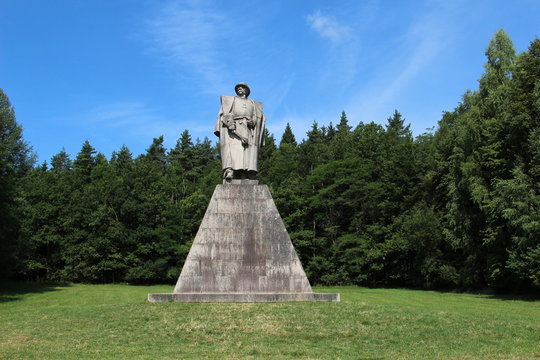 Statue of Jan Zizka of Trocnov, Czech Republic