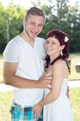 Fototapeta premium verliebtes Pärchen