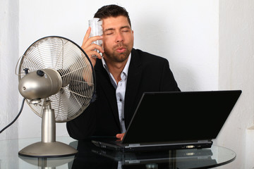 Chaleur au bureau !
