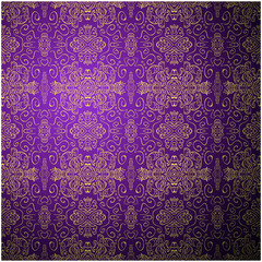 Antique pattern background. Purple seamless wallpaper
