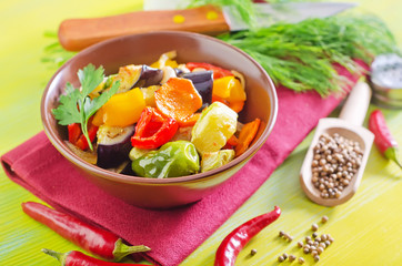 baked vegetables