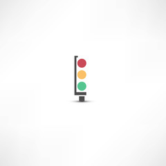 Traffic lights icon
