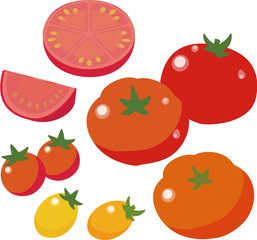 トマトとプチトマト