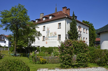 Fototapeta na wymiar Schloss, Ruhpolding, Museum