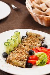 Eggplant rolls