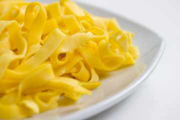 plain fettucelle pasta