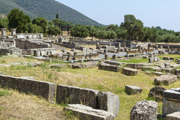 Fototapeta na wymiar Ancient Messene, Greece