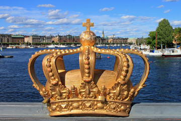 Fototapeta na wymiar Szwedzki Royal Crown