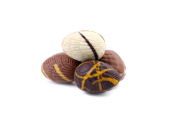 Chocolate seashells.