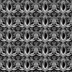 Baroque seamless pattern