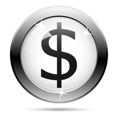 Black and white icon