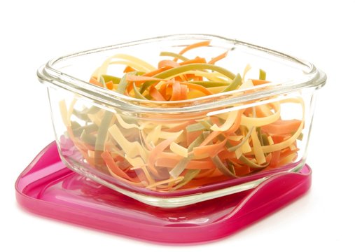 Nidos de pasta italiana al huevo