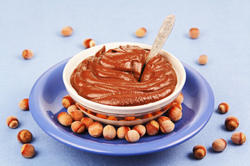 cup of soft chocolate.