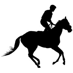 Jockey Silhouette