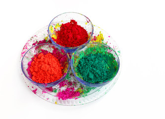 Different colours for Holi festival