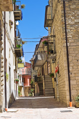 Alleyway. Roseto Valfortore. Puglia. Italy.