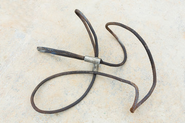 Steel wire rope sling