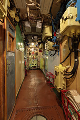 The submarine interior