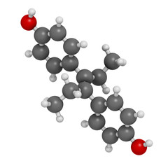Diethylstilbestrol (DES, stilboestrol) synthetic estrogen