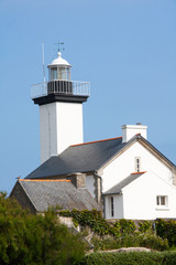 Le phare de Portusval à Brignogan plages