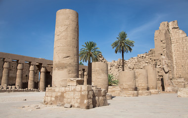 The Karnak Temple Complex at Luxor, Egypt