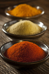 Organic Gourmet Hot Ground Spices