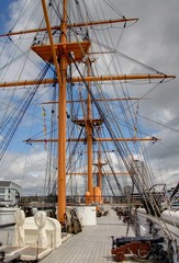 Obraz premium port de portsmouth