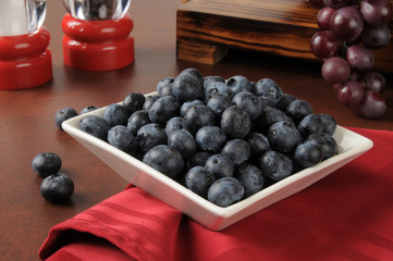 Organic blueberries