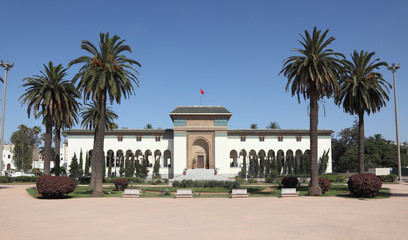 Government building in Casablanca, Morocco, North Africa © philipus