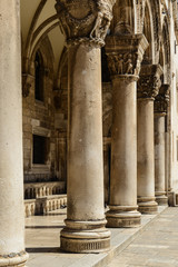 Gothic Stone Pillars