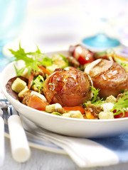 meat balls wrapped in bacon