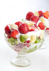 strawberries and cream