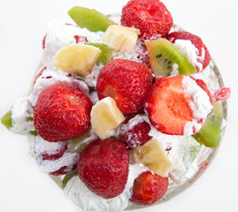 strawberries and cream