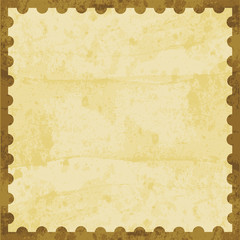 Brown stamp card