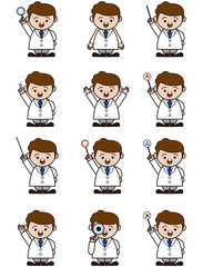 医師　白衣　ポーズ